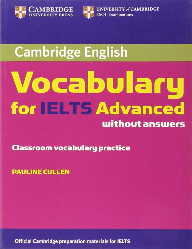 Sách Cambridge Vocabulary for IELTS Advanced